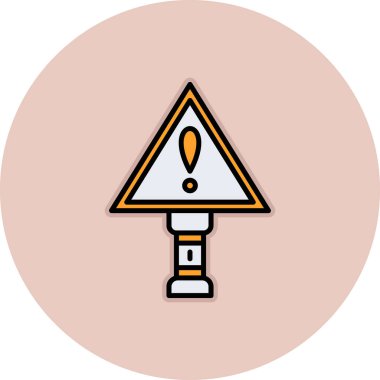 vektör trafik sinyal simgesi