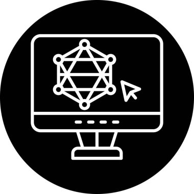 Moda tasarımında vektör seo simgesi