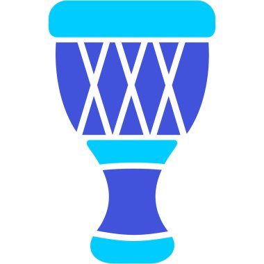 davul. Web simgesi basit illüstrasyon