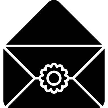 Harf simgesi olan zarf