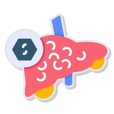 Gıda simgesinin vektör illüstrasyonu