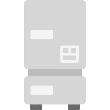 gaz sobası ikon vektör illüstrasyonu