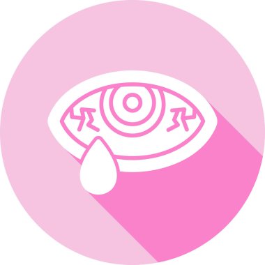 Göz simgesi vektör illüstrasyonu