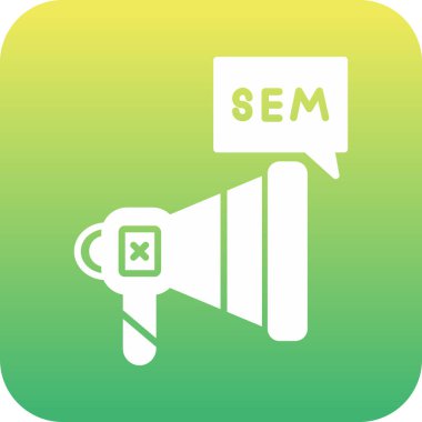 Brezilya pazarlama simgesi düz stil