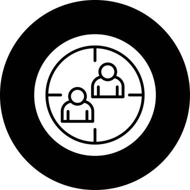 seo ve pazarlama simgesinin vektör illüstrasyonu