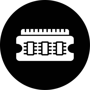 Modern b 'nin vektör illüstrasyonu eksik simgesi