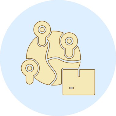 Modern b 'nin vektör illüstrasyonu eksik simgesi