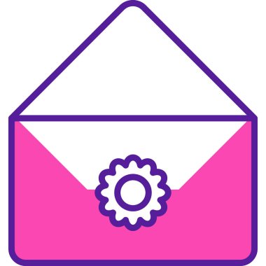 e- posta simgesi vektör illüstrasyonu