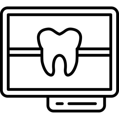 Diş bakımı ikonu. Beyaz arkaplanda izole edilmiş web tasarımı için diş bakımı ikonu