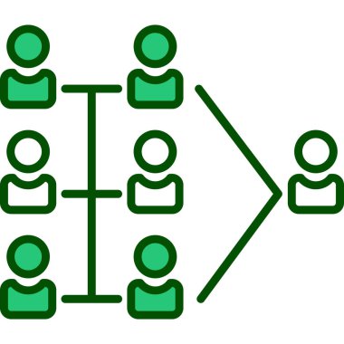 ağ paylaşım simgesi, vektör illüstrasyonu