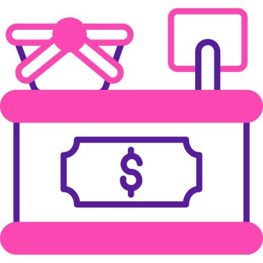 Para çantası. Basit tasarım