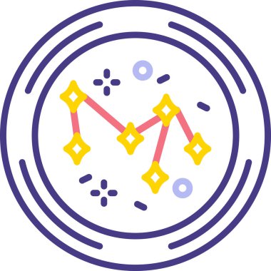 bakteri web simgesi basit illüstrasyon