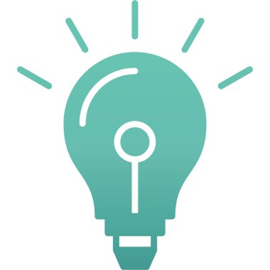 Ampul Işık vektör simgesi