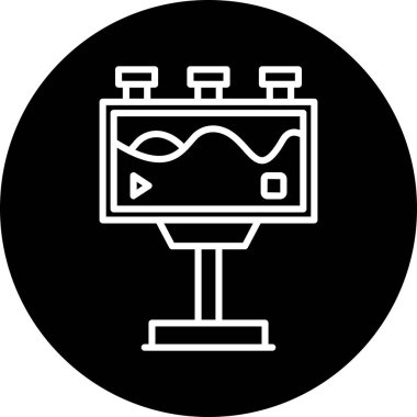 Modern b 'nin vektör illüstrasyonu eksik simgesi