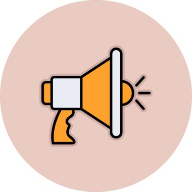 hoparlör vektör illüstrasyonu