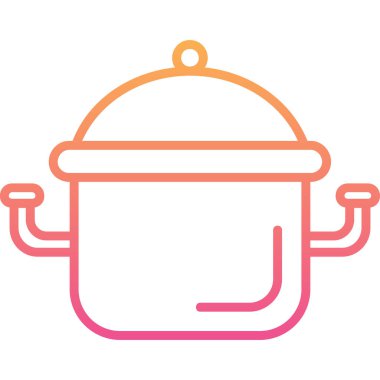 pişirme simge vektör çizim