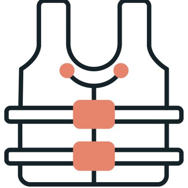 kıyafet moda kıyafet simgesi ana hatlar biçiminde