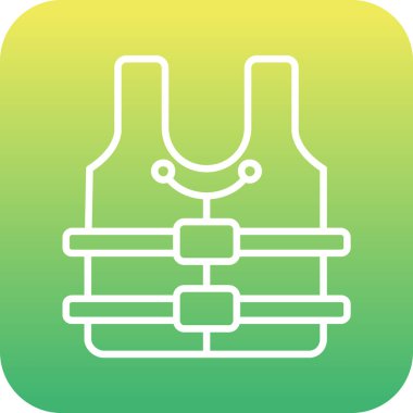 Eşsiz Sırt Çantası Vektör Kabartma Simgesi