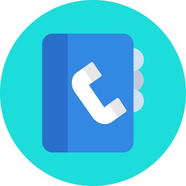 telefon arama simgesi vektör illüstrasyonu