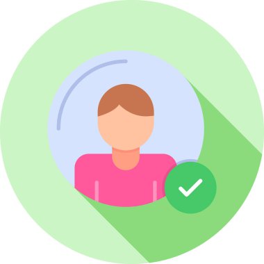 avatar erkek kullanıcı simgesi düz biçimli