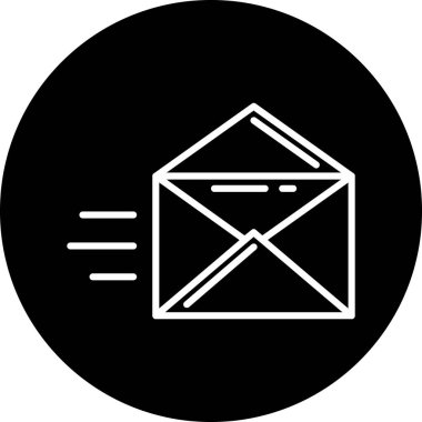 e-posta mektup simgesi ana hat biçiminde