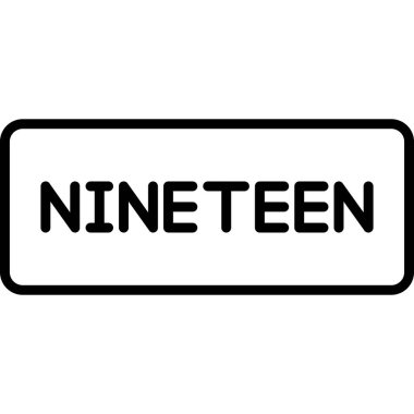 Sadece beyaz üzerine on damga.