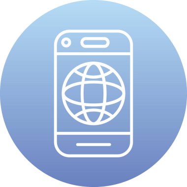 seo modern simgesinin vektör illüstrasyonu