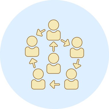 vektör illüstrasyonu, seo ve pazarlama simgesi