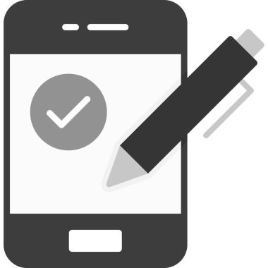 mobil simge vektör illüstrasyonu