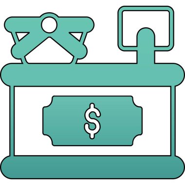 para simgesi vektör illüstrasyonu