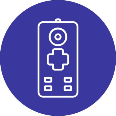 joystick simgesinin vektör çizimi