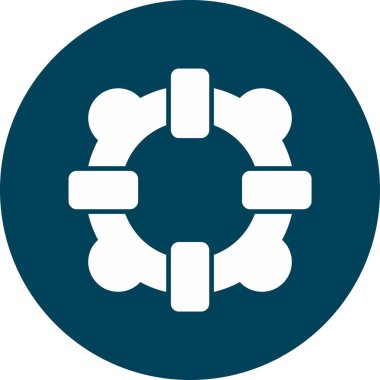 dişli simgesi vektör illüstrasyonu