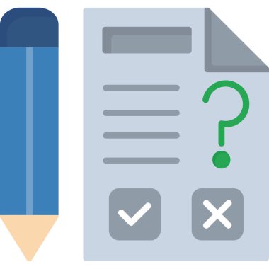 Düz dizaynda işaret ve kalem simgesini işaretle.