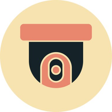 Tasarımda tek bir simgenin vektör illüstrasyonu