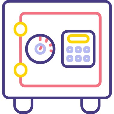 Banka kartı. Web simgesi basit illüstrasyon