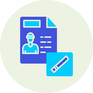 Belge. Web simgesi basit tasarım