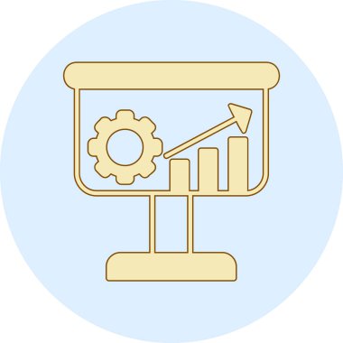 seo modern simgesinin vektör illüstrasyonu