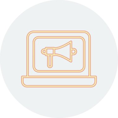 seo modern simgesinin vektör illüstrasyonu