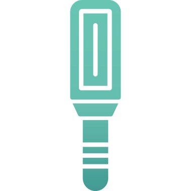 fırça. Web simgesi basit illüstrasyon