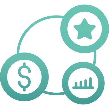 Bir araba simgesinin vektör illüstrasyonu