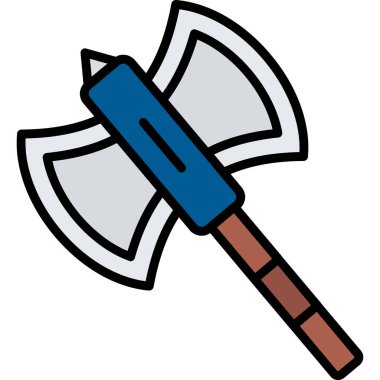 Balta simgesi vektör illüstrasyonu