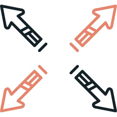 ok simgesi hazır. Vektör. izole.