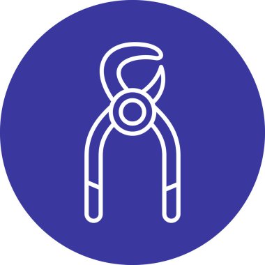 Yapı ve onarım simgesinin vektör illüstrasyonu