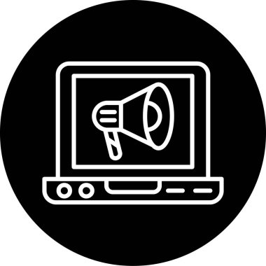 seo modern simgesinin vektör illüstrasyonu