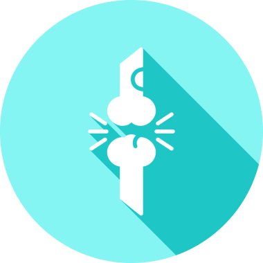 Noel ağacı simgesi, vektör illüstrasyonu