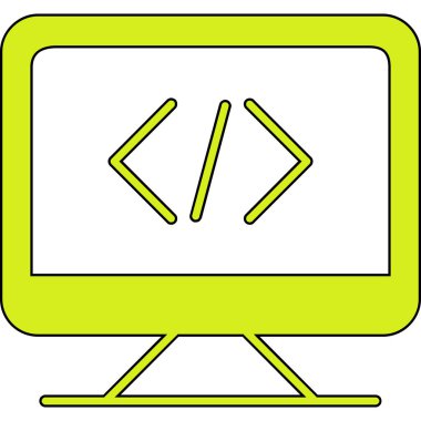 Gelişim için web tasarım simgesi. vektör illüstrasyonu