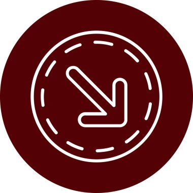 Ok. Web simgesi basit tasarım