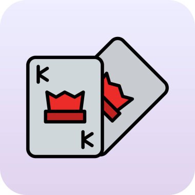 Tasarım için taç vektör simgesinin çizimi