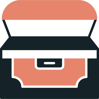 Modern gıda ikonunun vektör illüstrasyonu