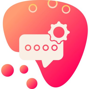 İletiniz için bir arkaplan vektör illüstrasyonu